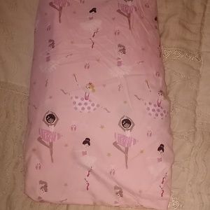 Ballerina Kids Pink Full Size Sheet Set